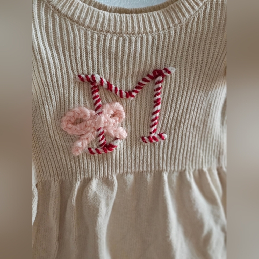 Custom Hand Embroidered 2t Toddler Dress